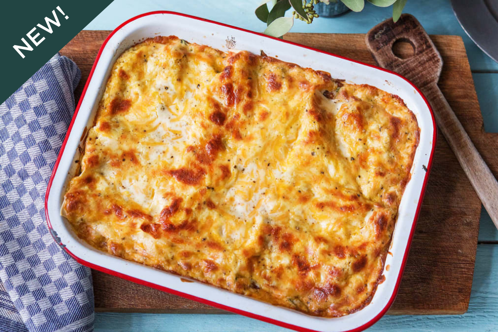 SPINACH FETA LASAGNA