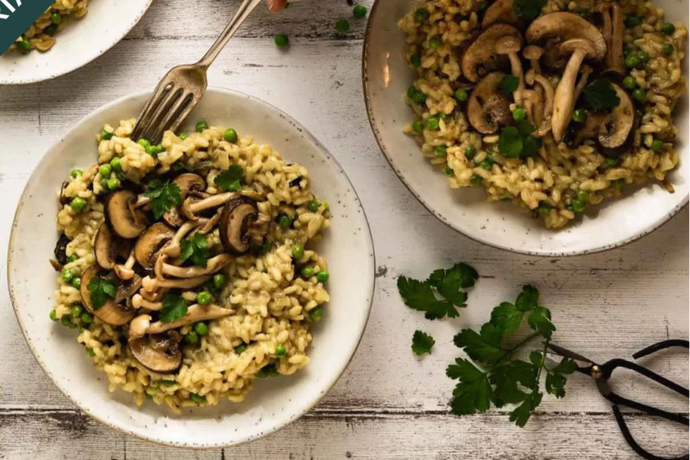VEGAN CHICKPEA RISOTTO