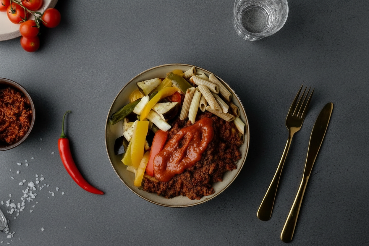 GOCHUJANG BEEF PASTA