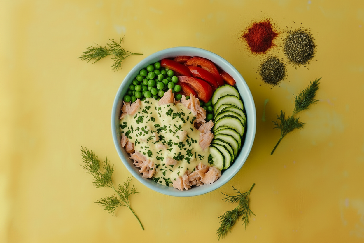SALMON WITH HOLLANDAISE