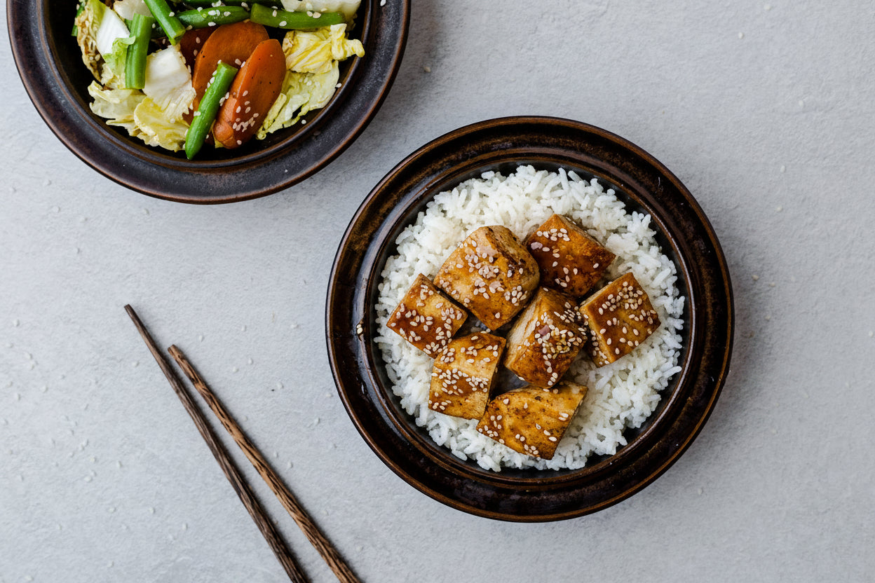 ASIAN SESAME TOFU