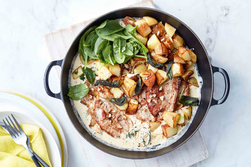 CREAMY ONE-POT PORK STEW